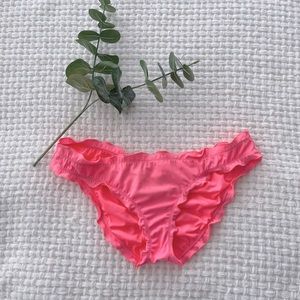 Victoria’s Secret Swim Bottom Coral Colored Small